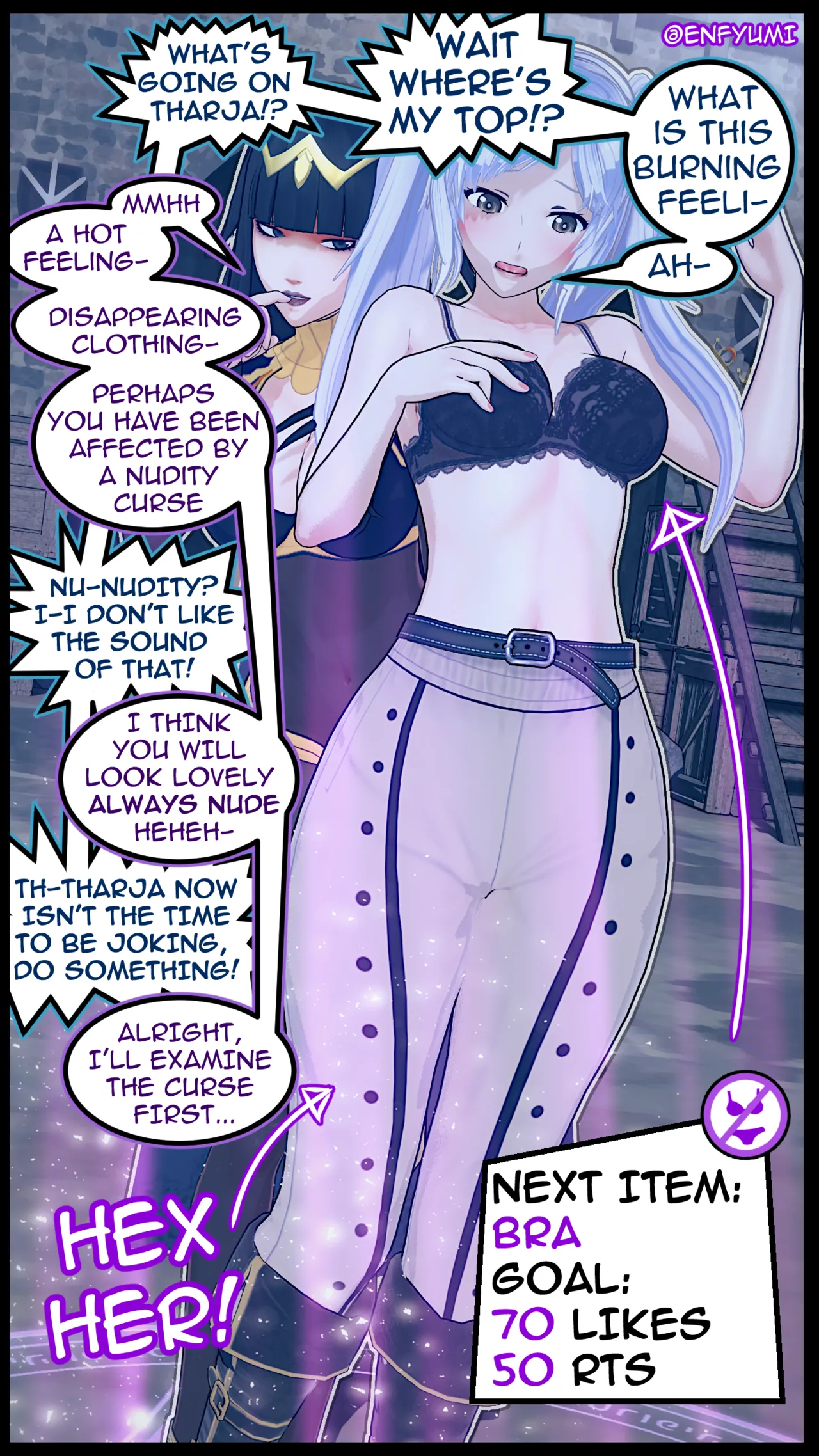 Robin & Tharja Strip Game porn comic picture 3