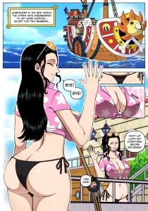 Robin x Zoro porn comic picture 1