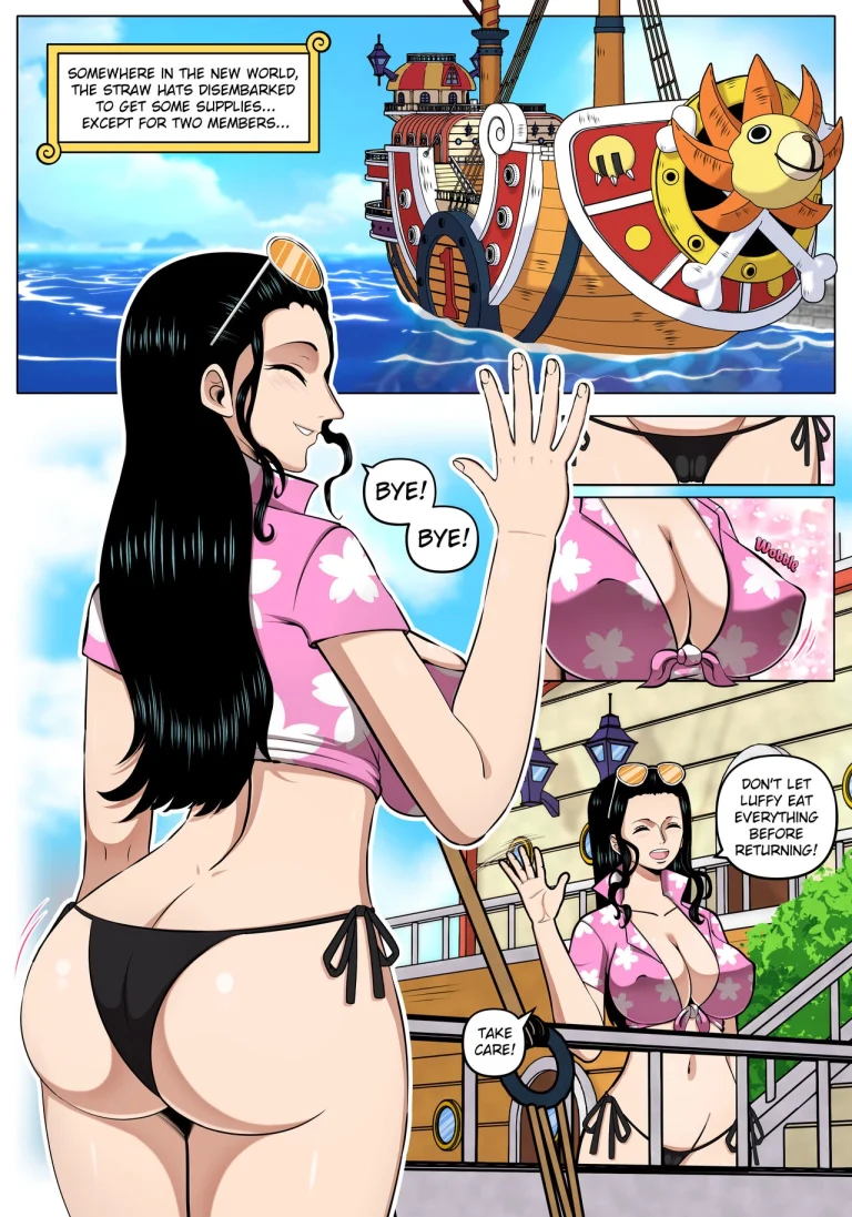 Robin x Zoro porn comic picture 1