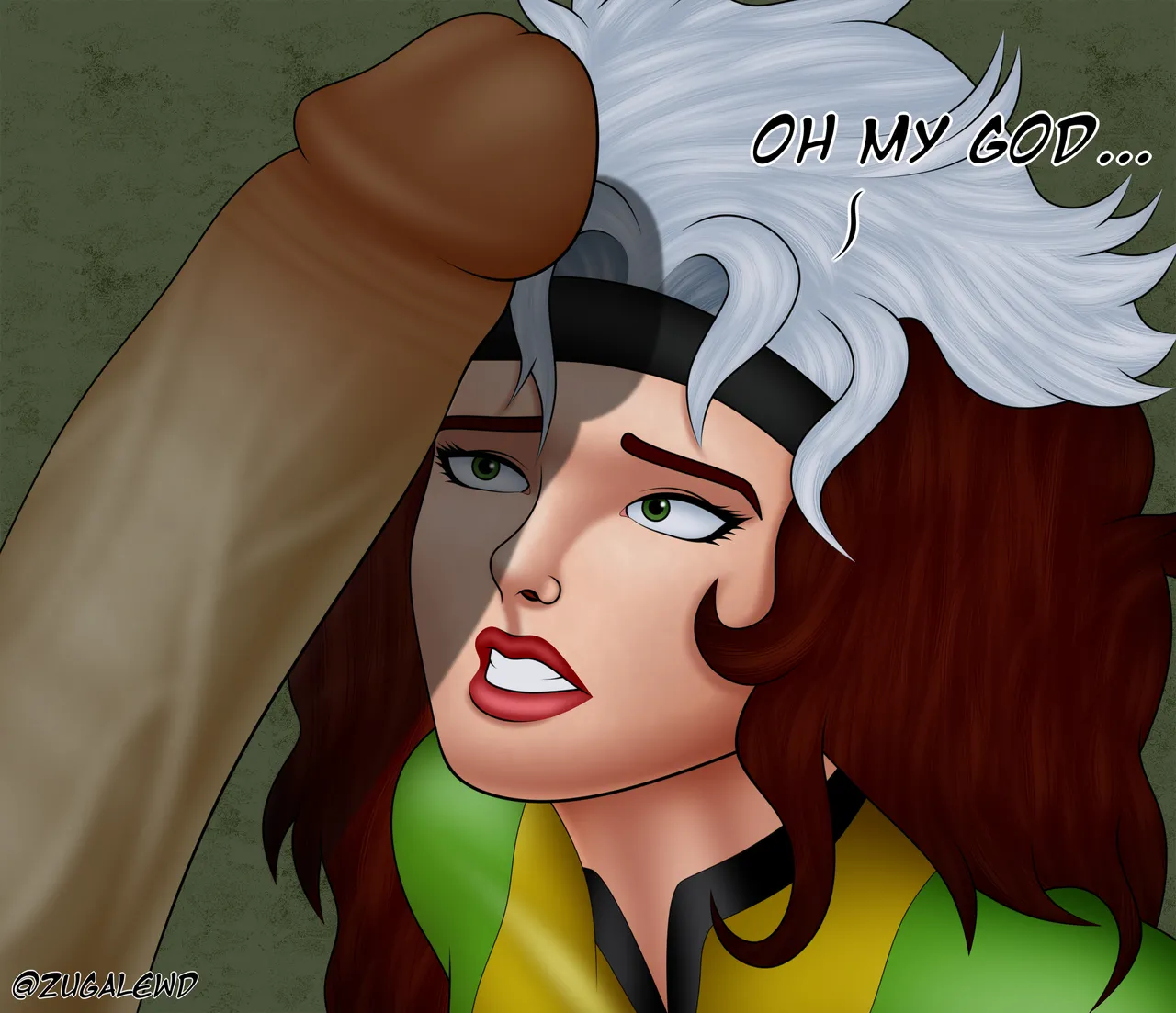 Rogue vs Apocalypse porn comic picture 3