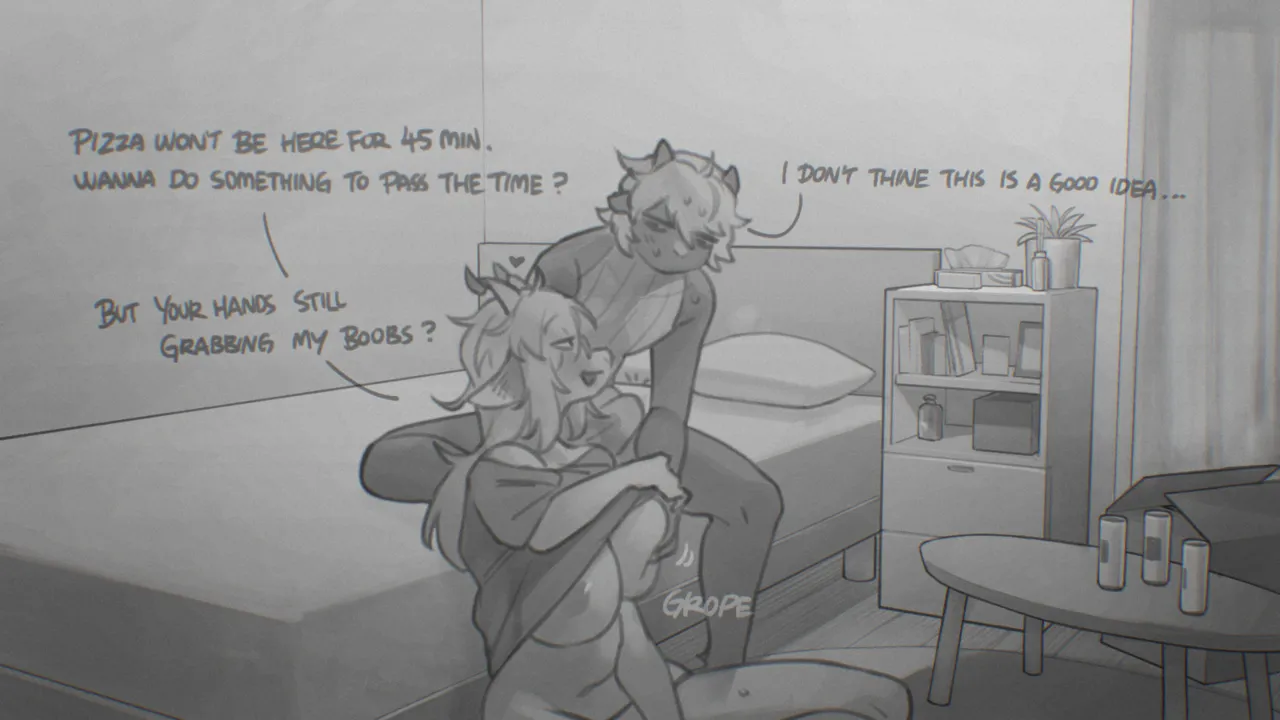 Roomates porn comic picture 13
