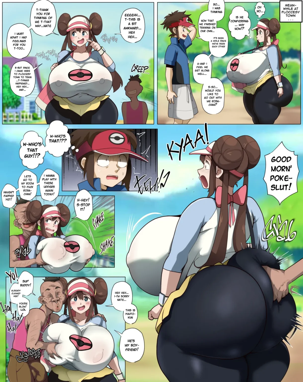 Rosa and Delinquent porn comic picture 1