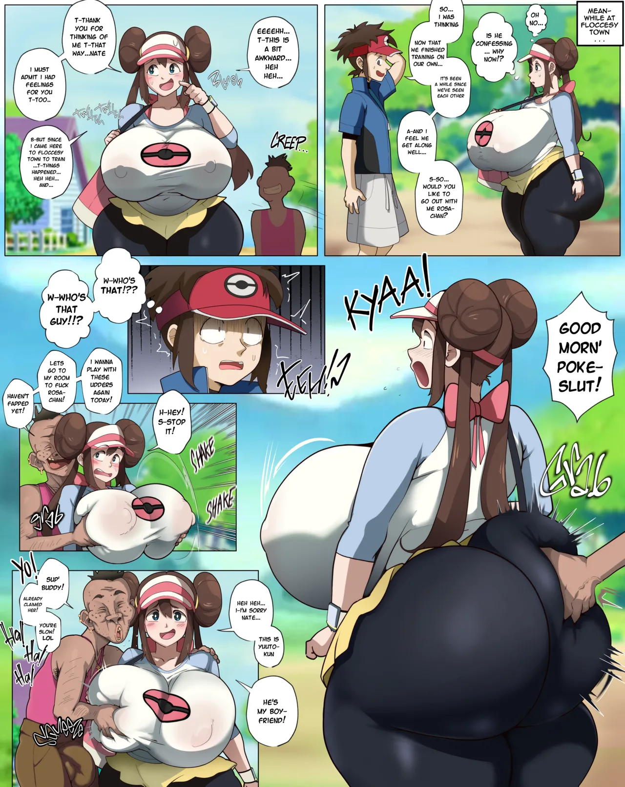 Rosa and Delinquent porn comic picture 1
