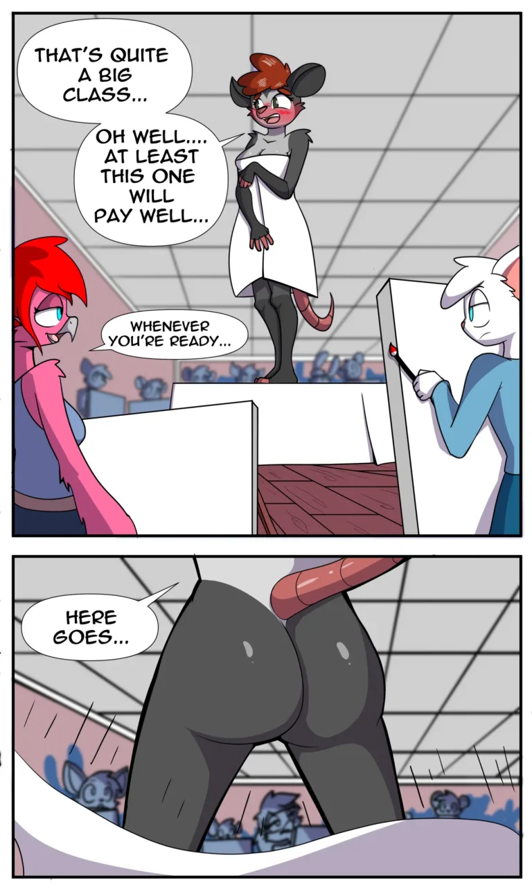 Roscoe the Model porn comic picture 1
