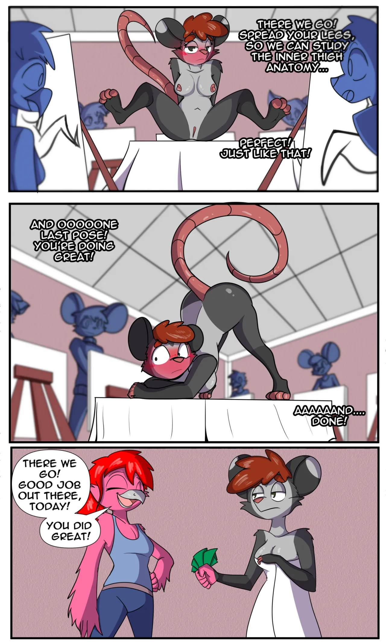 Roscoe the Model porn comic picture 3