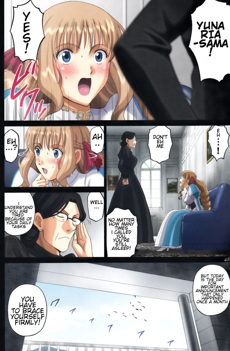 Roshutsu Otome Fantasy " Oujo wa inbina mi rare makuri ~Yunaria Fon Vitoria ~ FINAL" porn comic picture 47