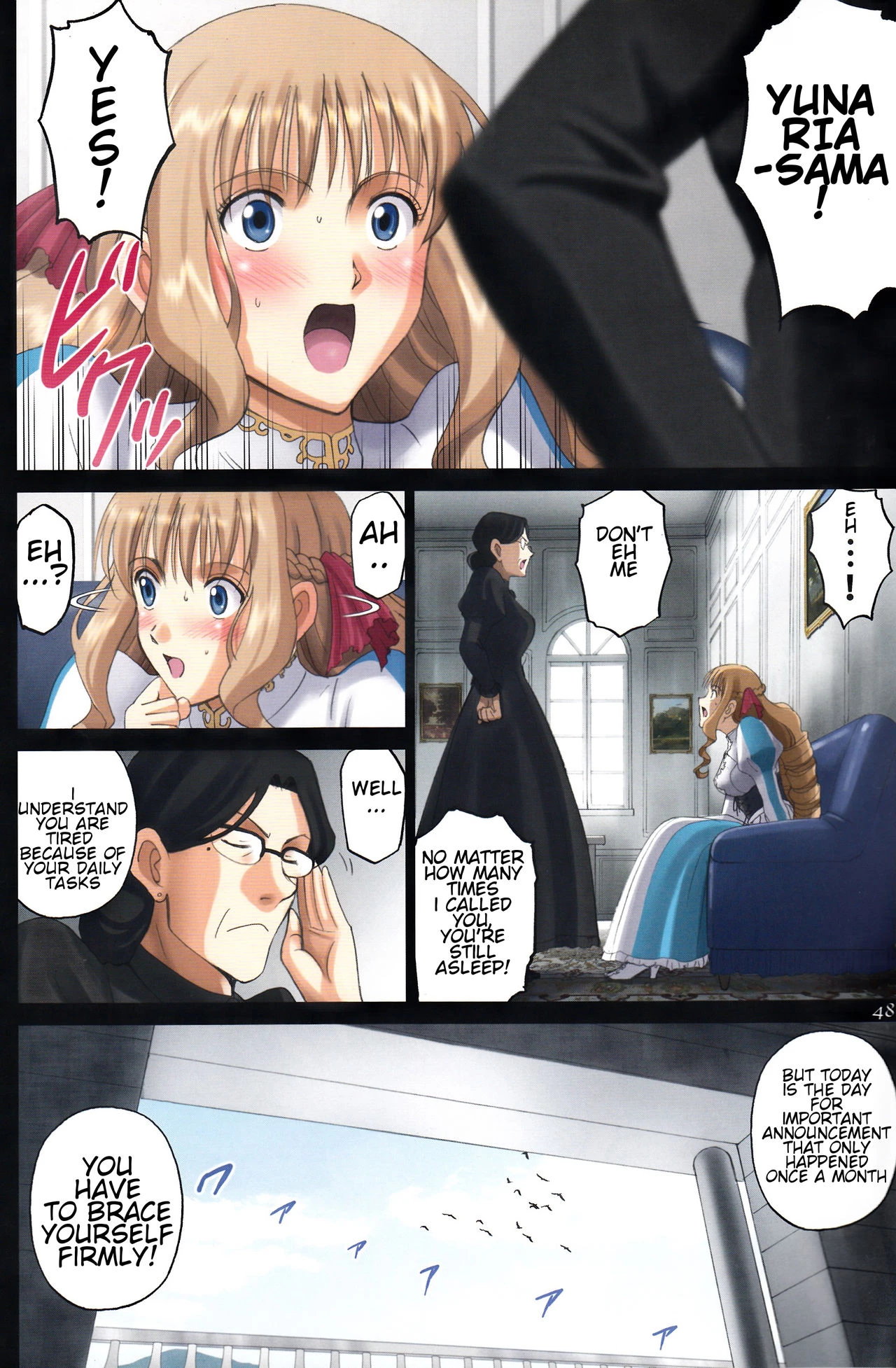 Roshutsu Otome Fantasy " Oujo wa inbina mi rare makuri ~Yunaria Fon Vitoria ~ FINAL" porn comic picture 47