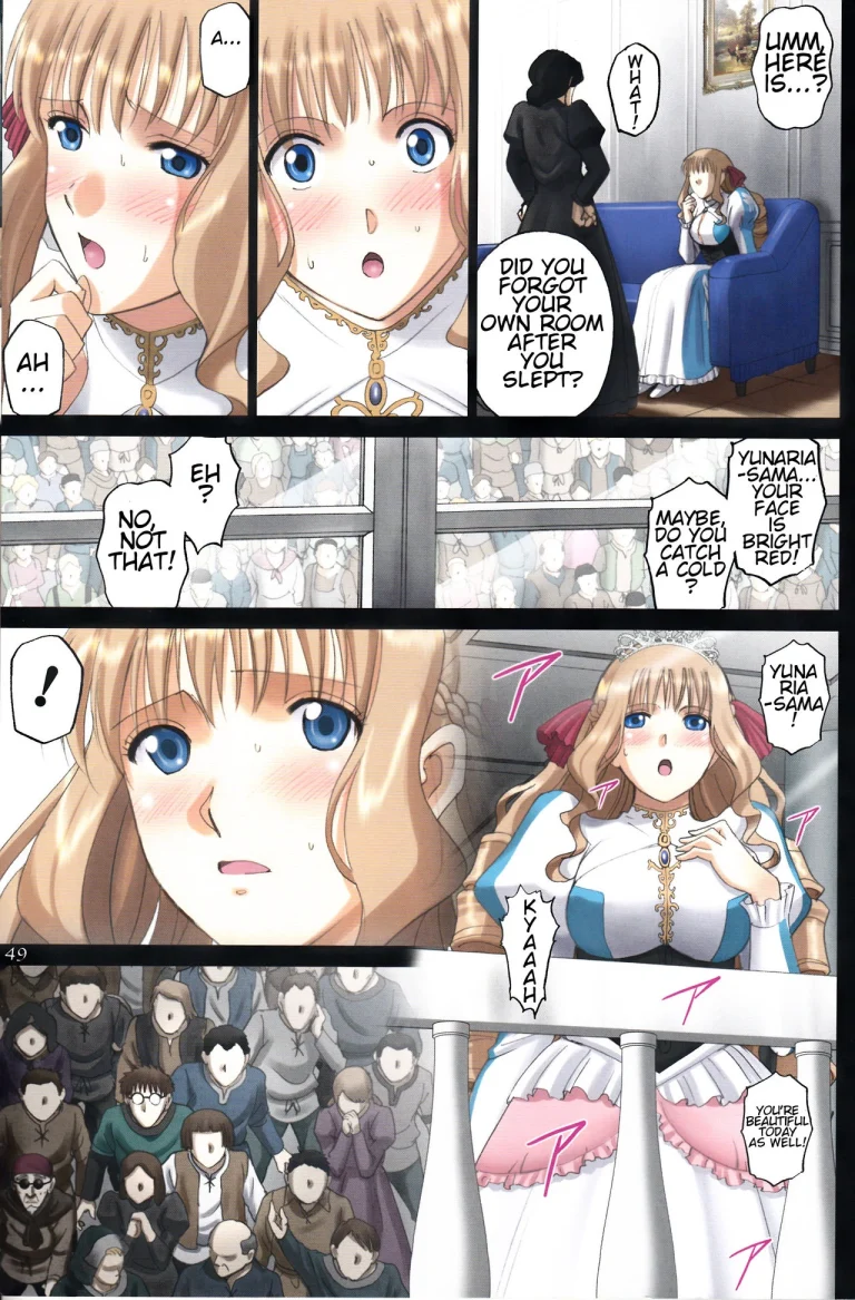 Roshutsu Otome Fantasy " Oujo wa inbina mi rare makuri ~Yunaria Fon Vitoria ~ FINAL" porn comic picture 48