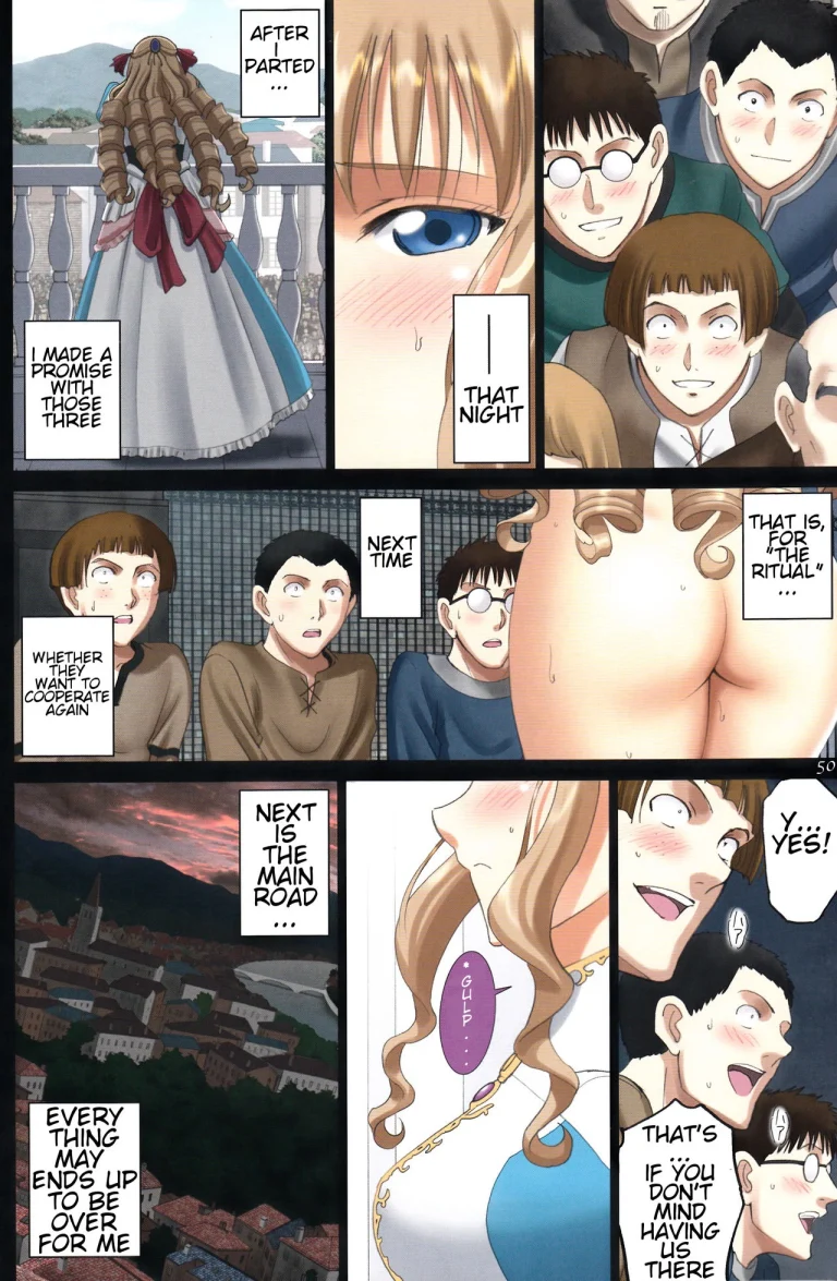 Roshutsu Otome Fantasy " Oujo wa inbina mi rare makuri ~Yunaria Fon Vitoria ~ FINAL" porn comic picture 49