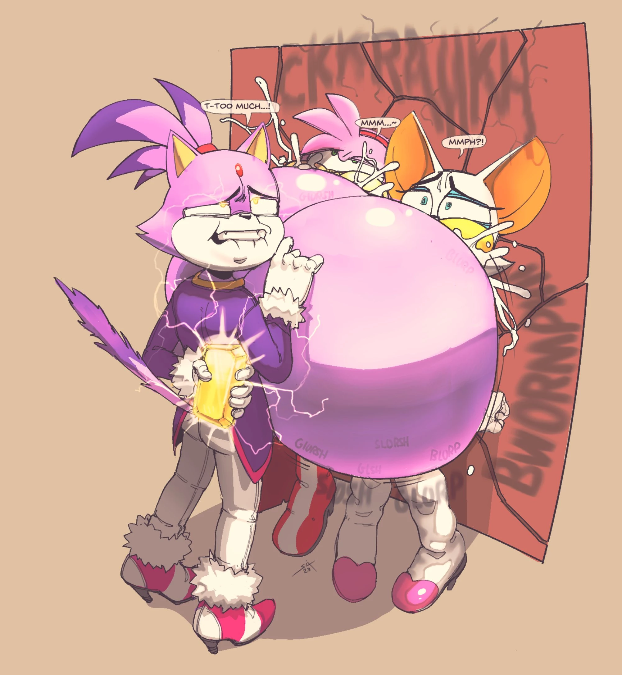 Rouge the Bat porn comic picture 10