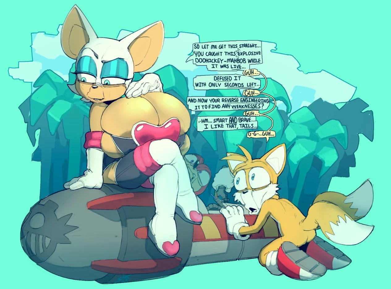 Rouge the Bat porn comic picture 5