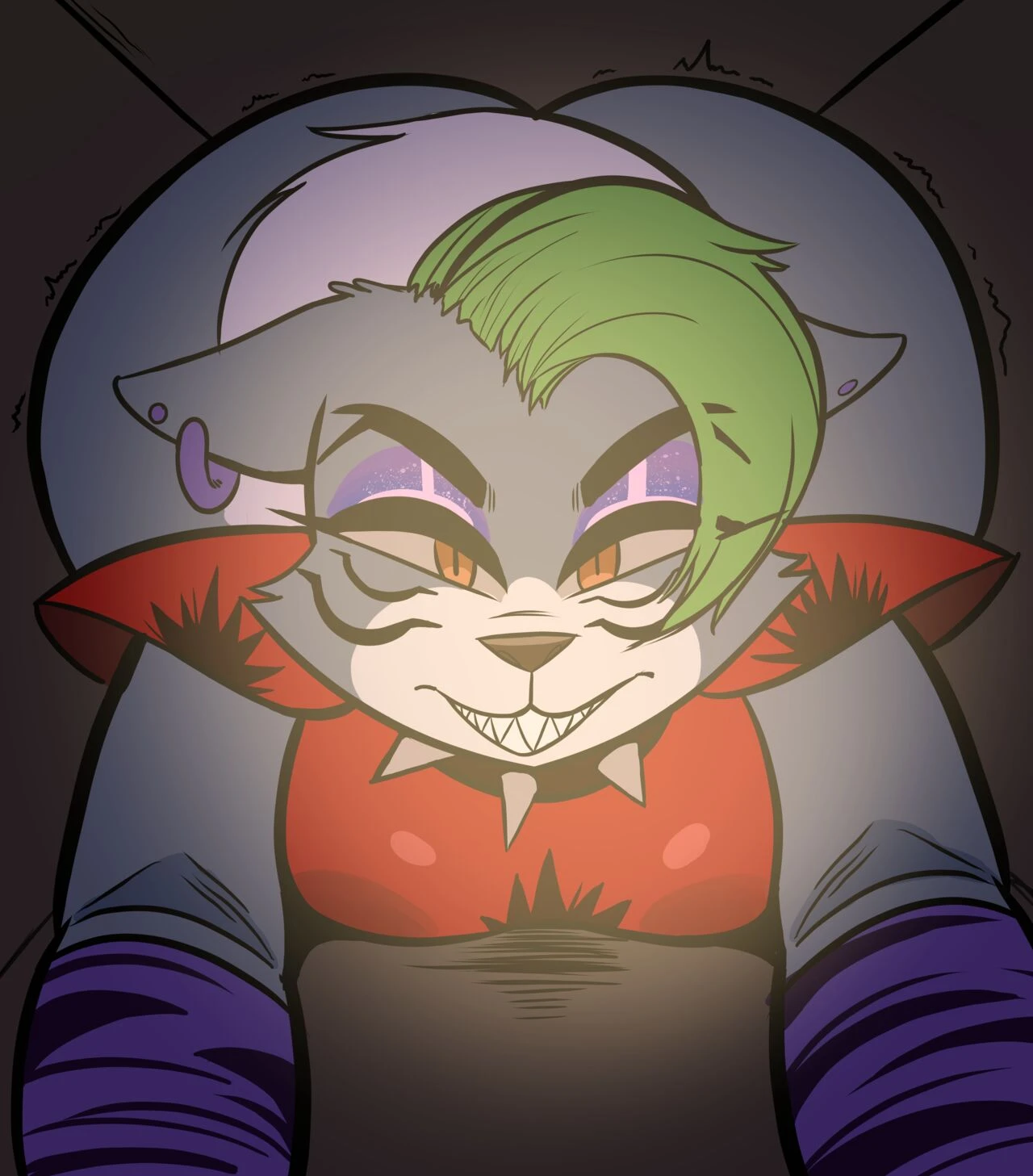 Roxy Gets Stuck porn comic picture 1