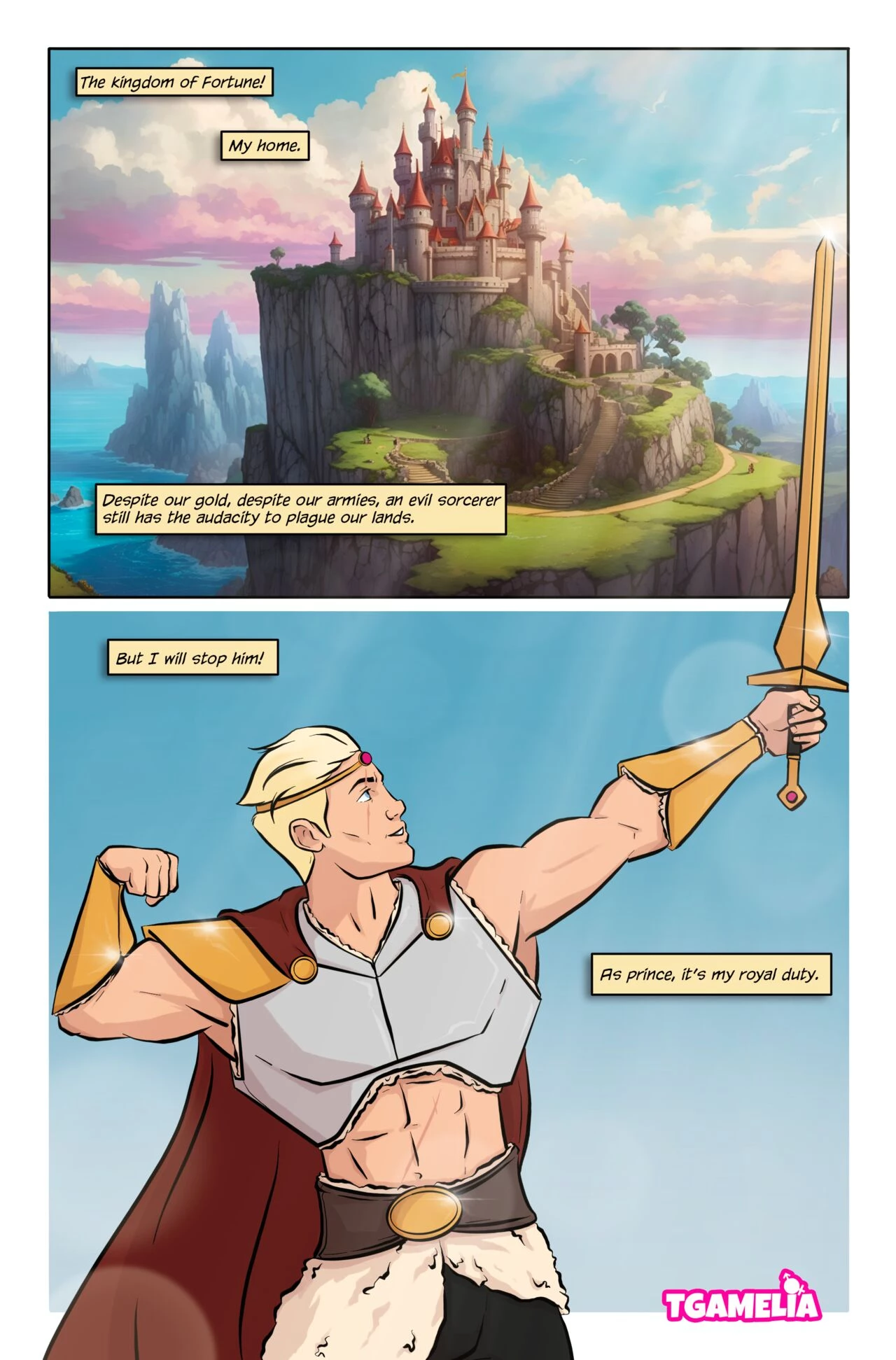 Royal Duty porn comic picture 2