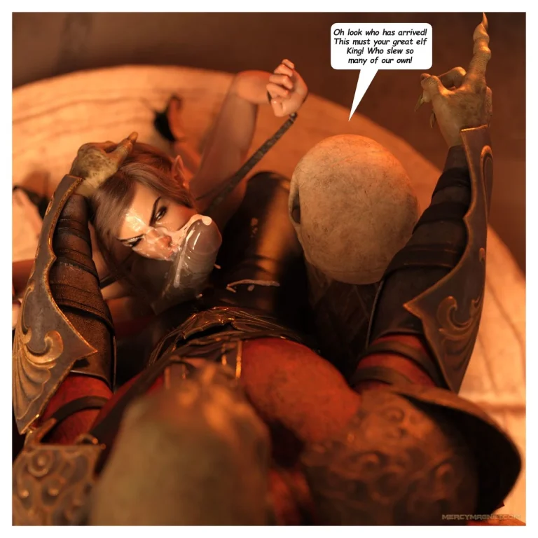 Royal Slaves of the Orc Kingdom 3 porn comic picture 28
