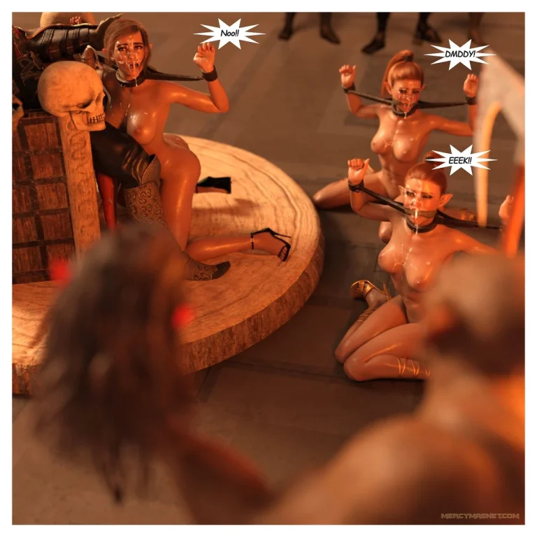 Royal Slaves of the Orc Kingdom 3 porn comic picture 29