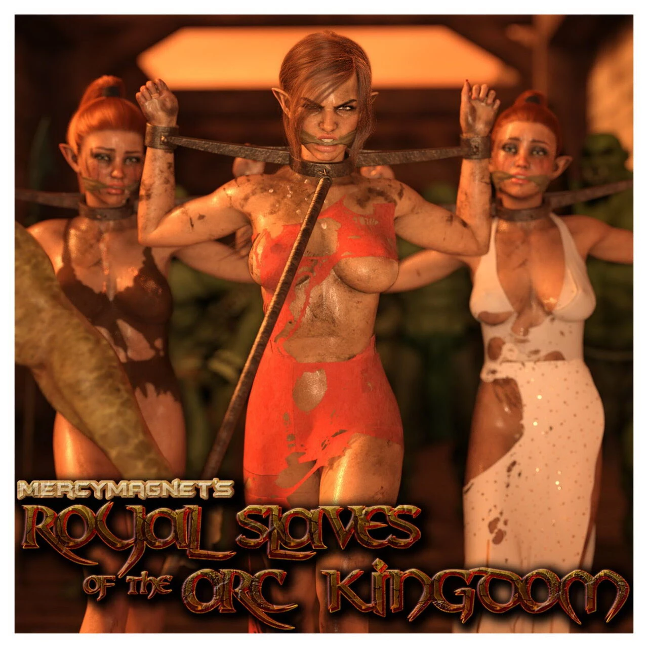 Royal slaves of the Orc Kingdom 4 porn comic picture 1