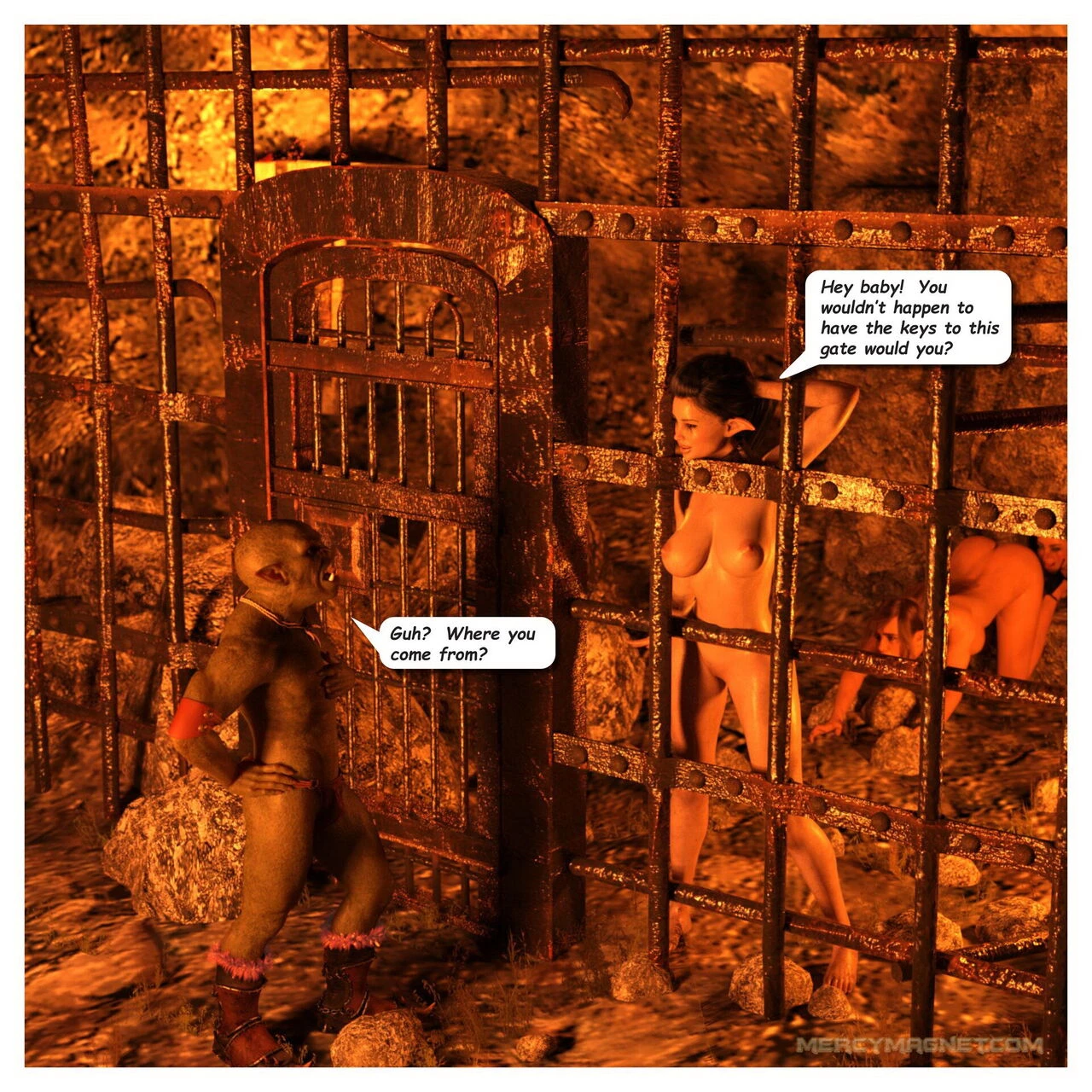 Royal slaves to the Orc Kingdom 5 porn comic picture 16
