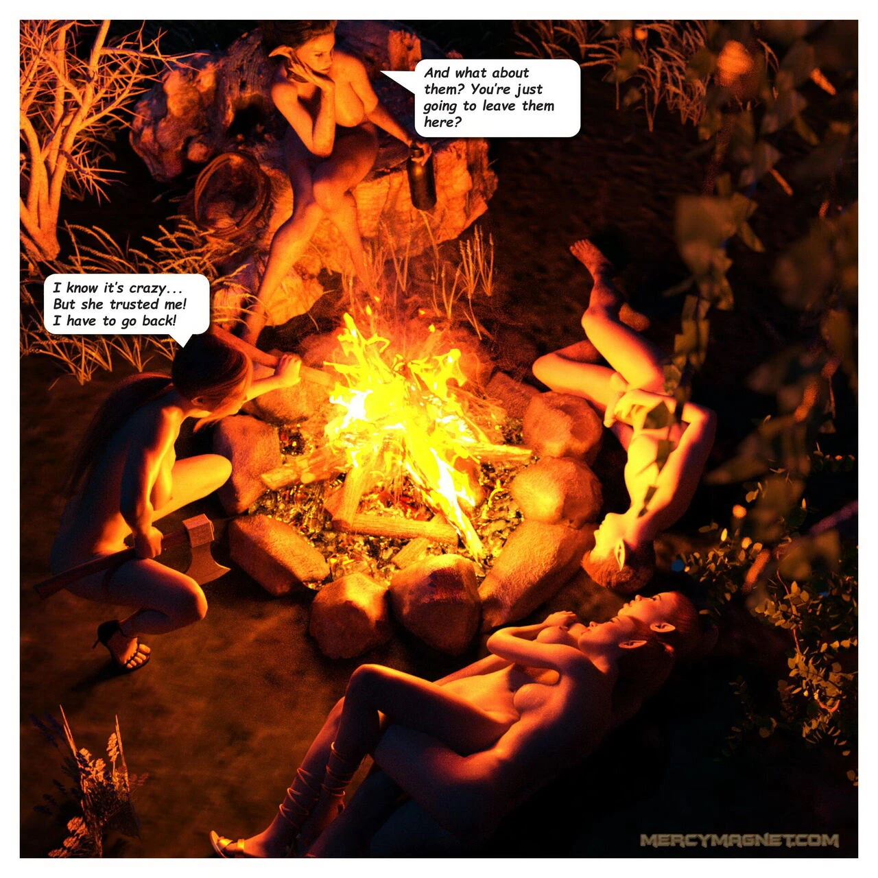 Royal slaves to the Orc Kingdom 5 porn comic picture 54