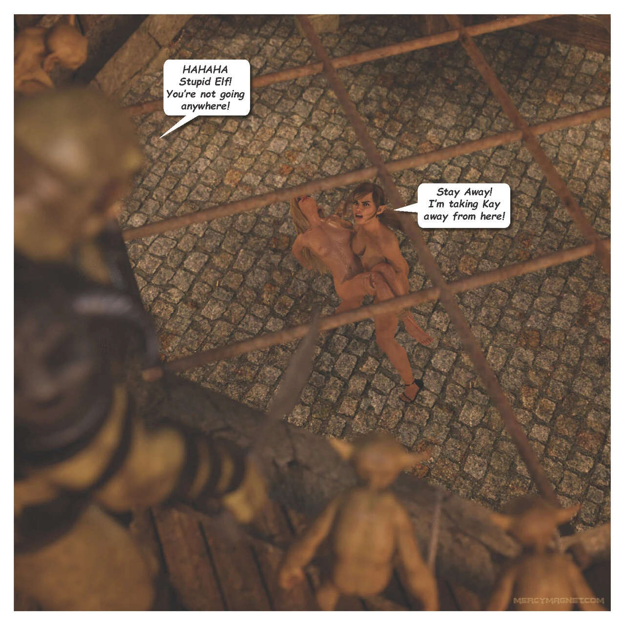 Royal slaves to the Orc Kingdom 6 porn comic picture 10