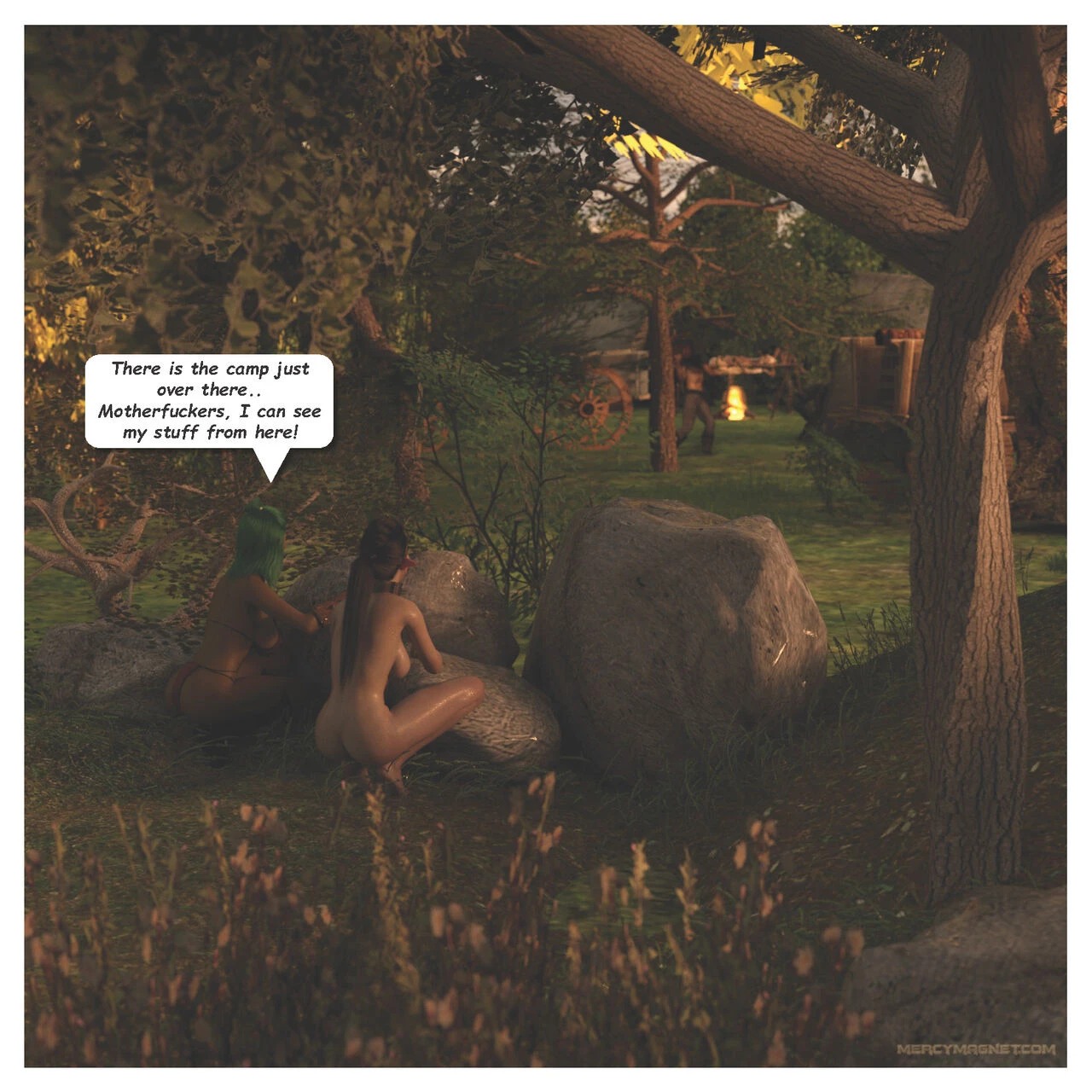 Royal slaves to the Orc Kingdom 6 porn comic picture 120