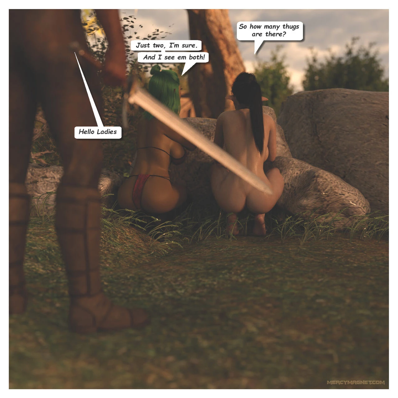 Royal slaves to the Orc Kingdom 6 porn comic picture 122