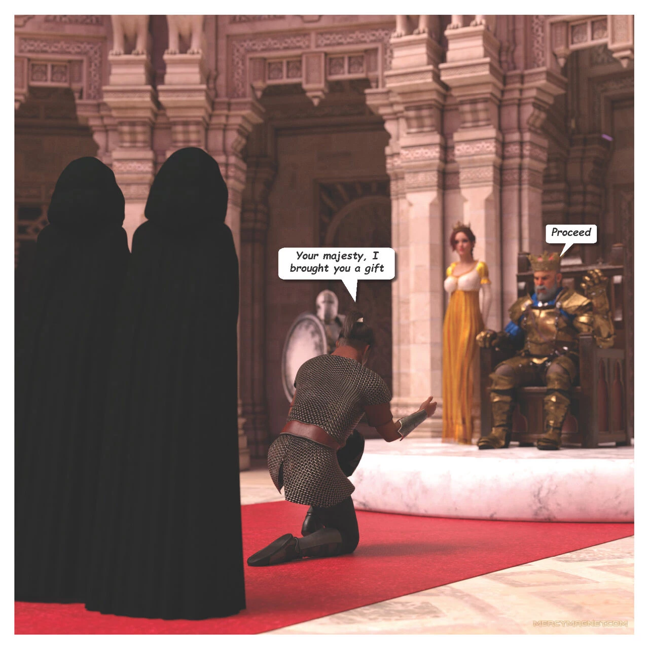 Royal slaves to the Orc Kingdom 6 porn comic picture 132
