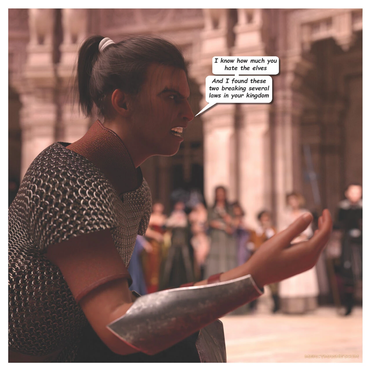 Royal slaves to the Orc Kingdom 6 porn comic picture 133