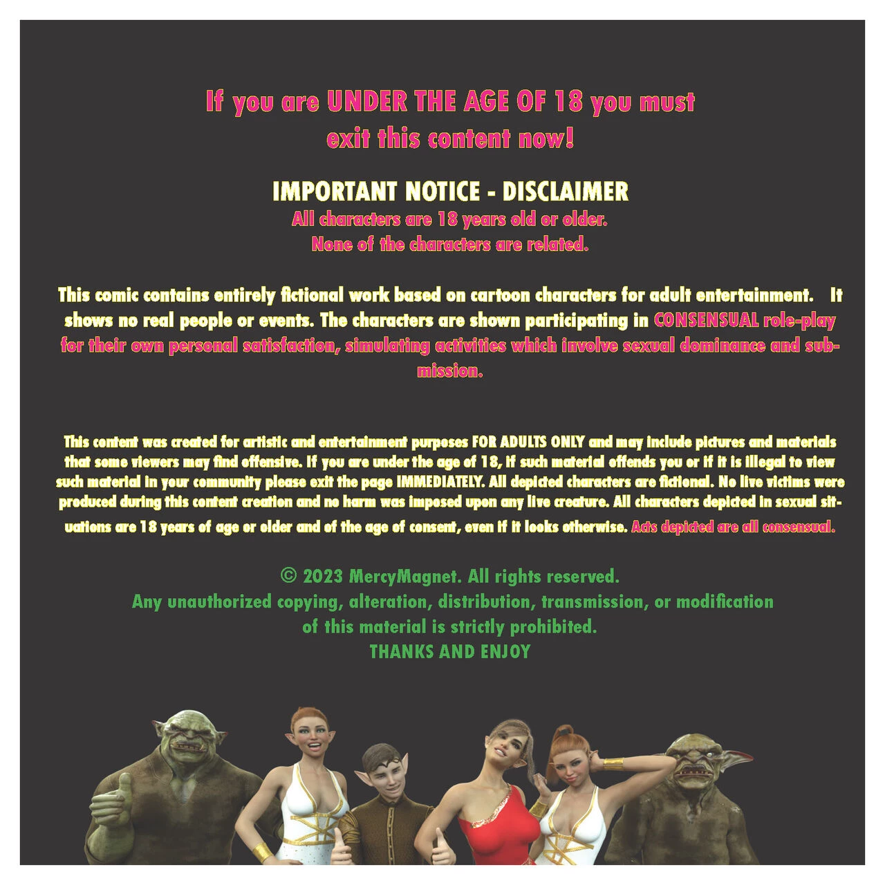 Royal slaves to the Orc Kingdom 6 porn comic picture 2