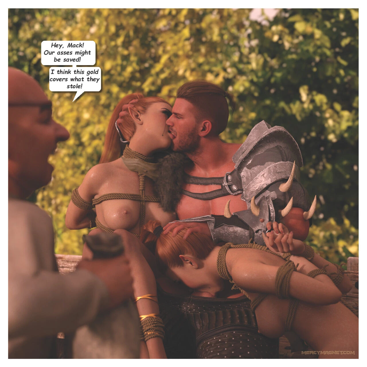 Royal slaves to the Orc Kingdom 6 porn comic picture 58