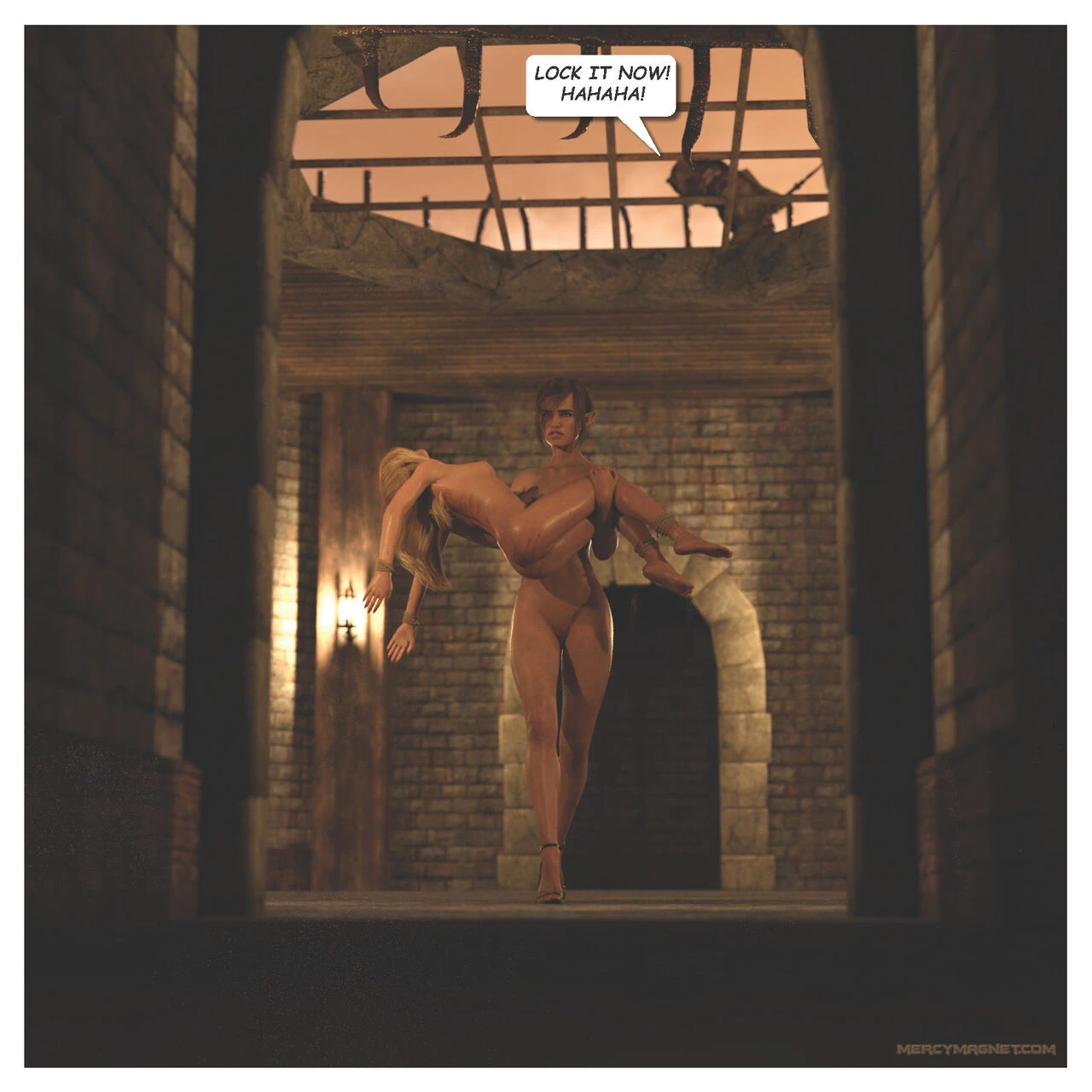 Royal slaves to the Orc Kingdom 6 porn comic picture 6