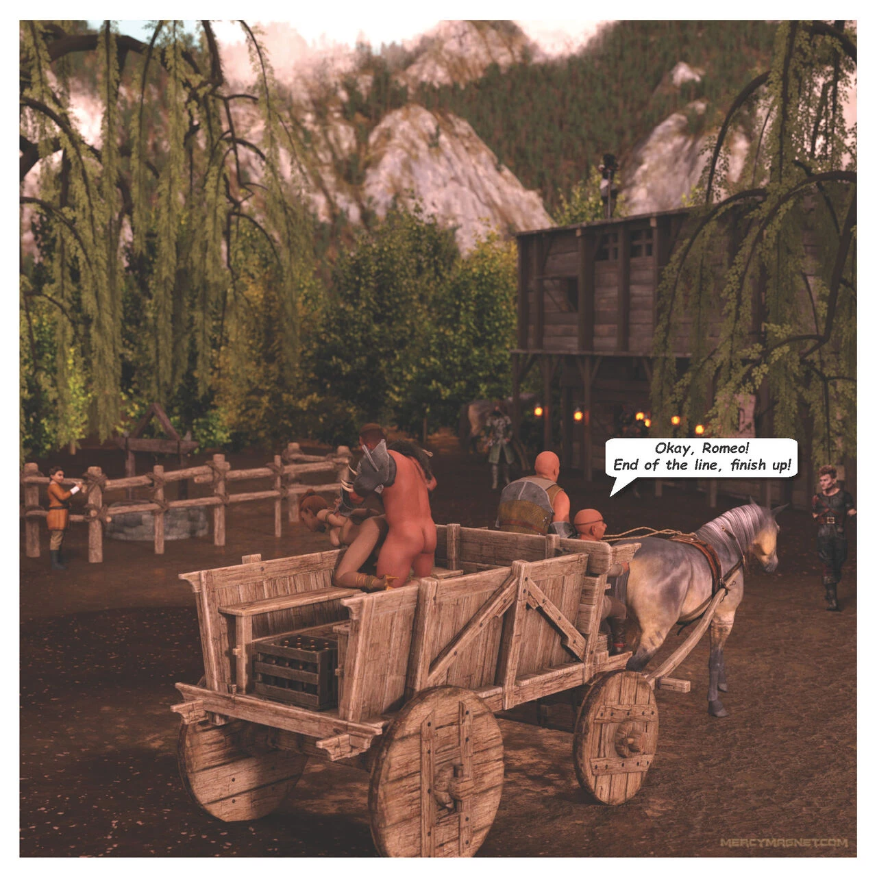 Royal slaves to the Orc Kingdom 6 porn comic picture 79