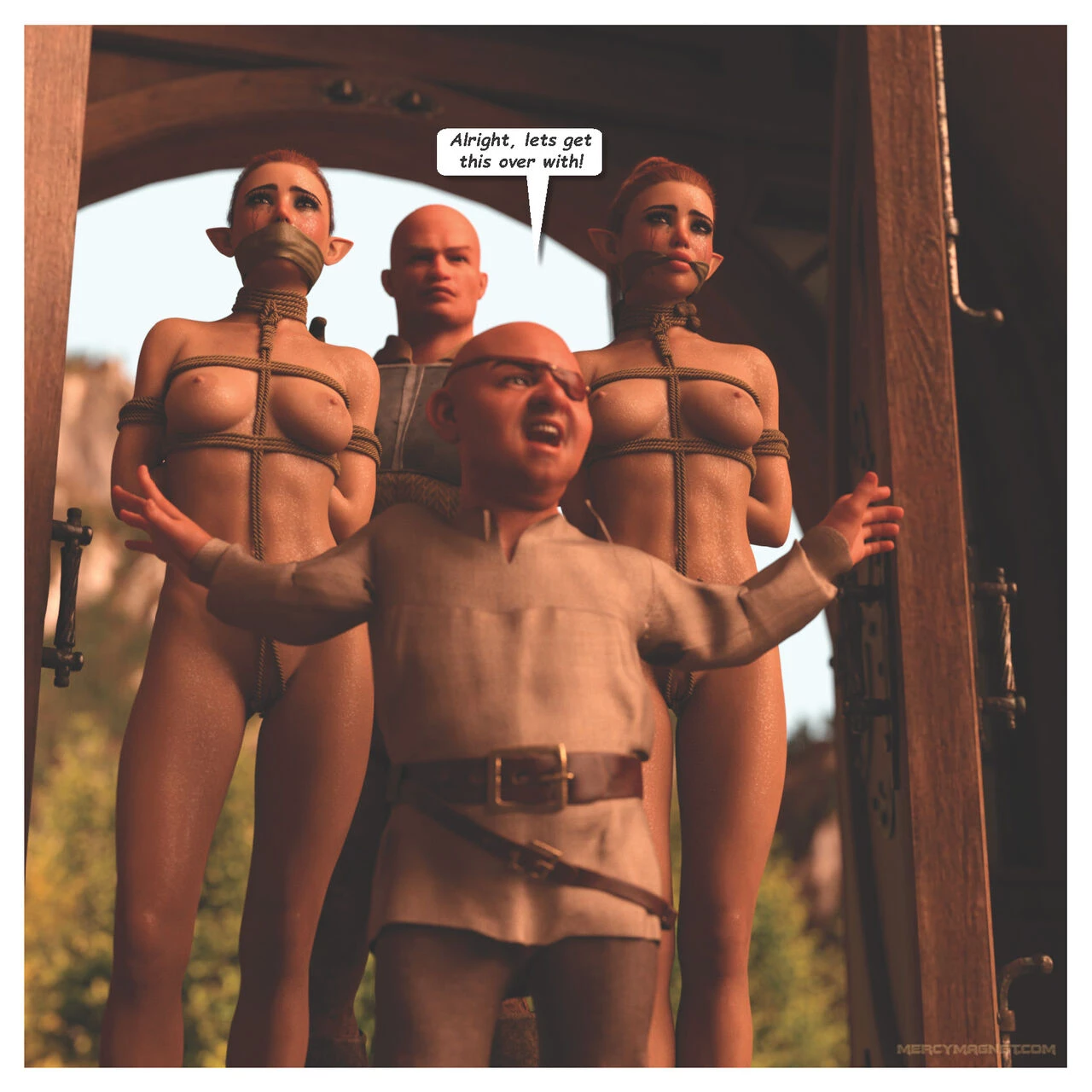Royal slaves to the Orc Kingdom 6 porn comic picture 84