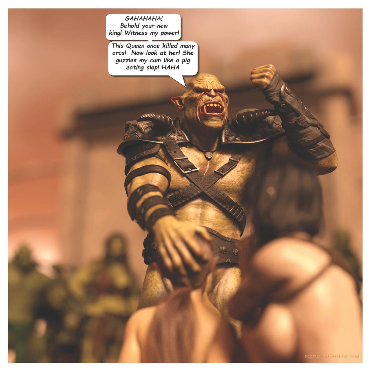 Royal slaves to the Orc Kingdom 6 porn comic picture 87