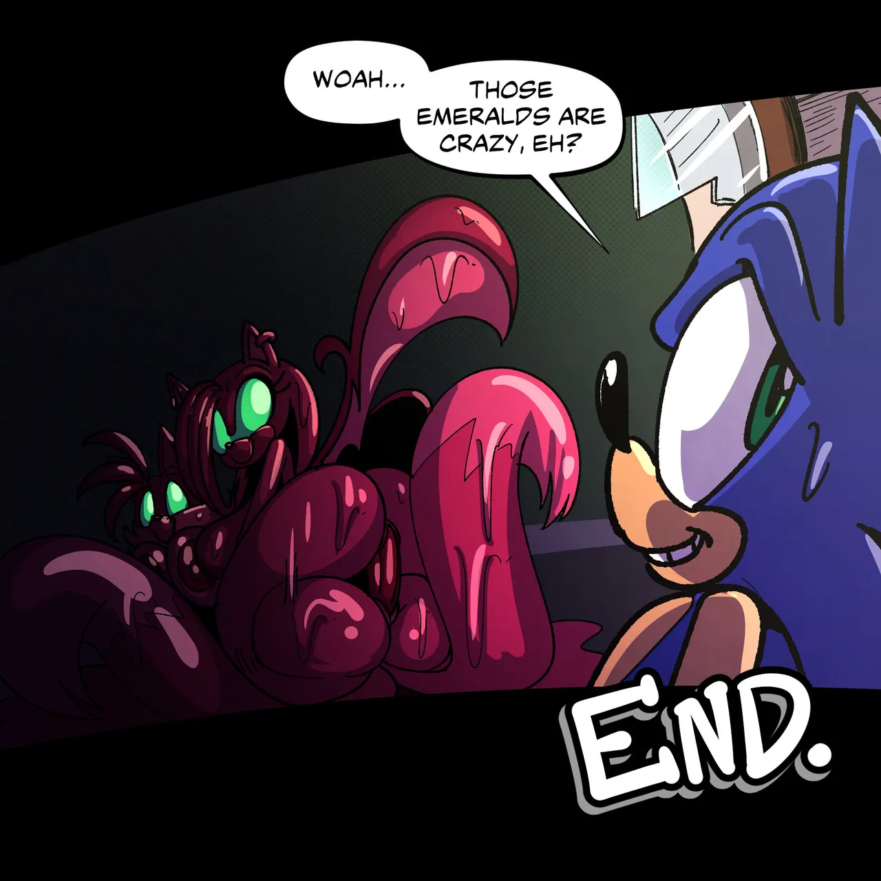 Rubber Amy porn comic picture 14