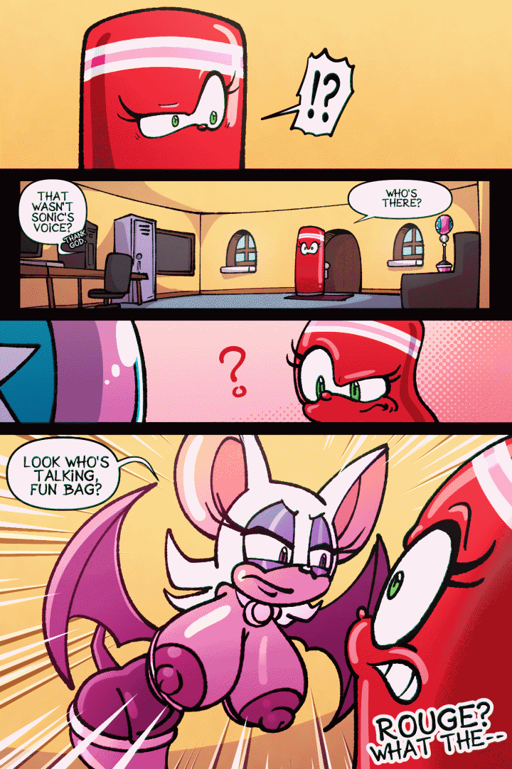 Rubber Amy porn comic picture 2