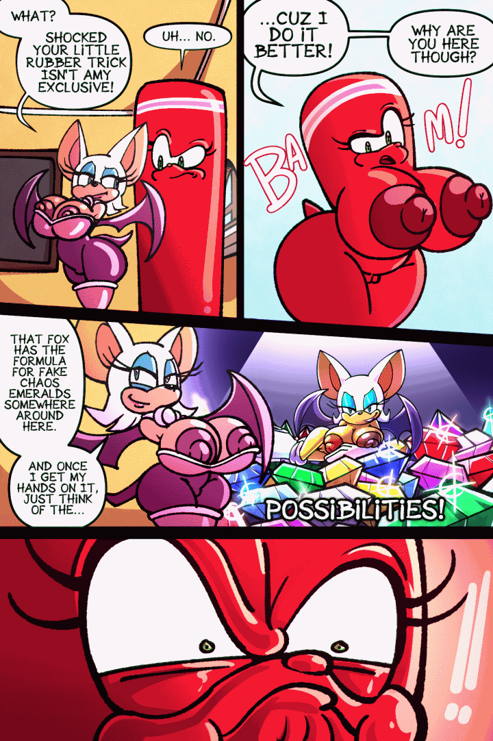Rubber Amy porn comic picture 3