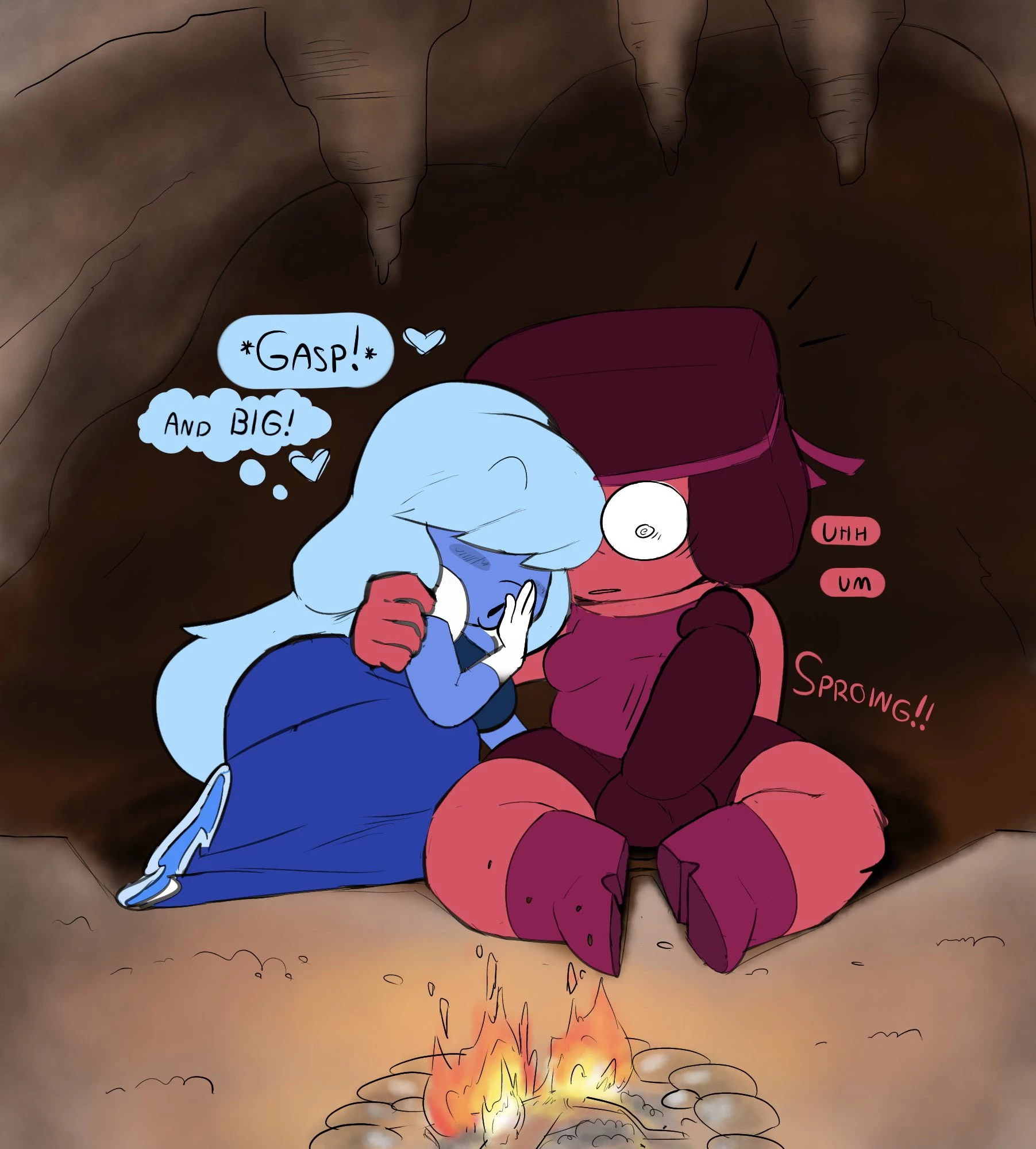Ruby and sapphire porn comic picture 3
