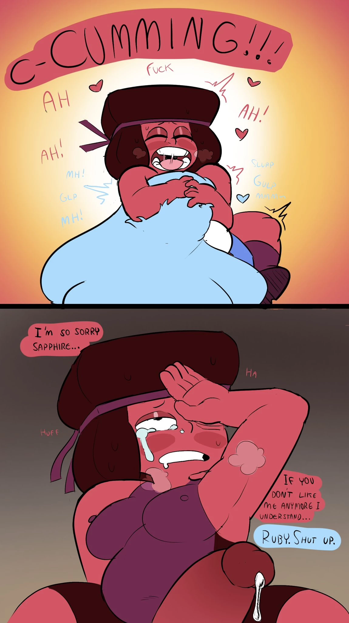Ruby and sapphire porn comic picture 7