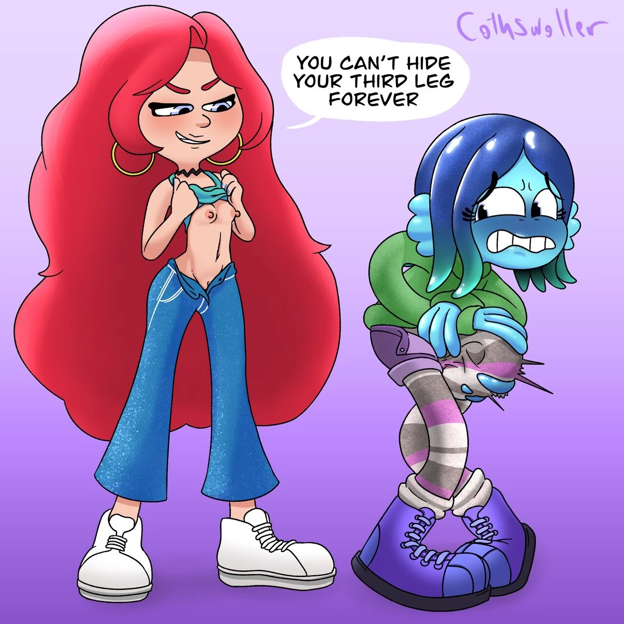 Ruby Gillman porn comic picture 1