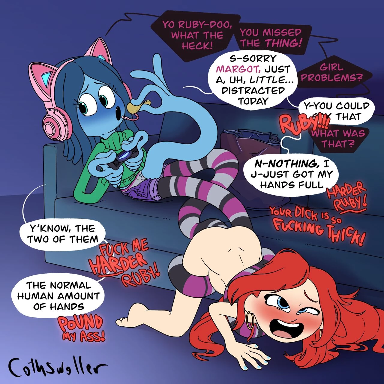 Ruby Gillman porn comic picture 6
