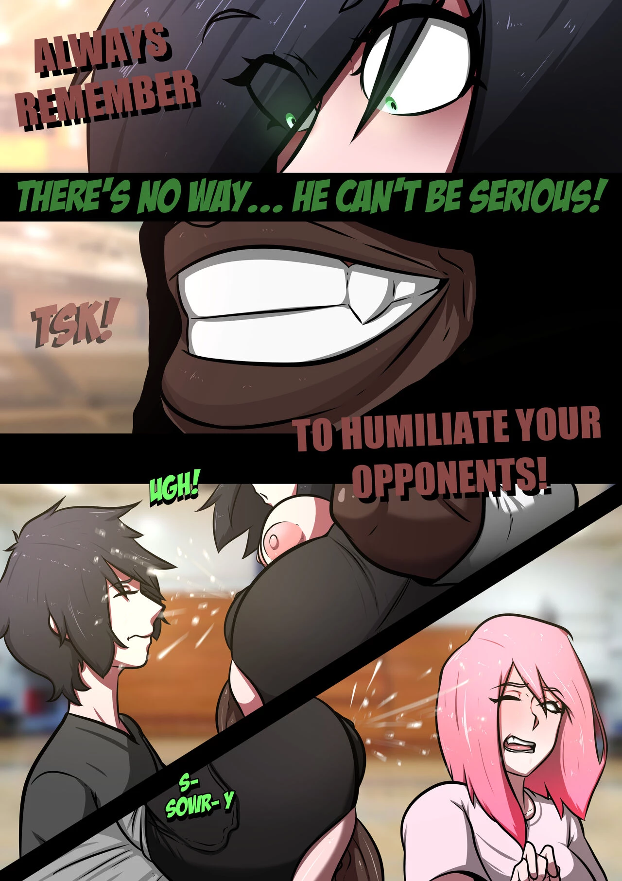Rules of Wrestling porn comic picture 17