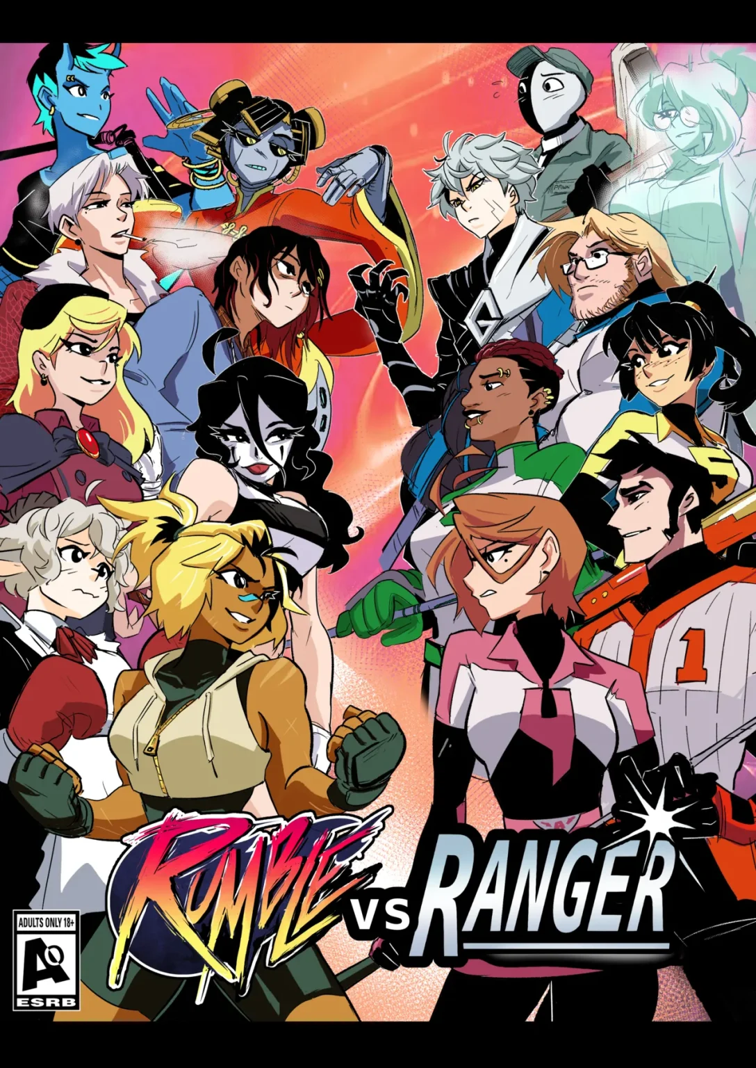 Rumble VS Ranger porn comic picture 1