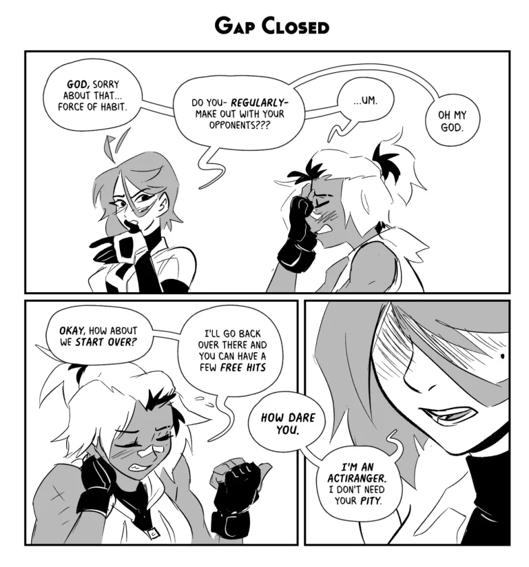 Rumble VS Ranger porn comic picture 47