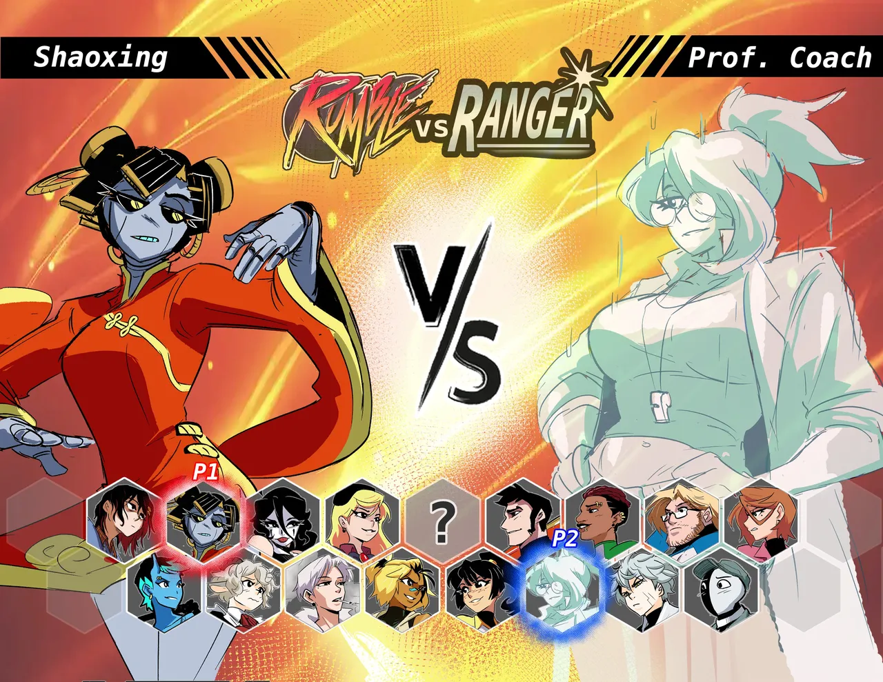 Rumble VS Ranger porn comic picture 5