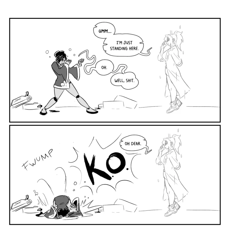 Rumble VS Ranger porn comic picture 7