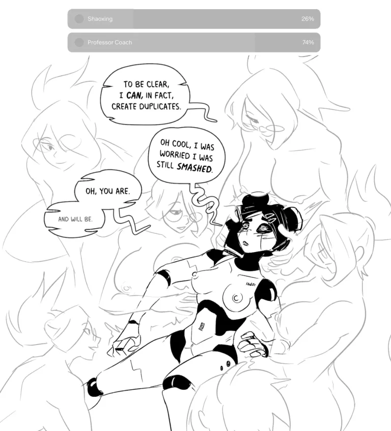 Rumble VS Ranger porn comic picture 8