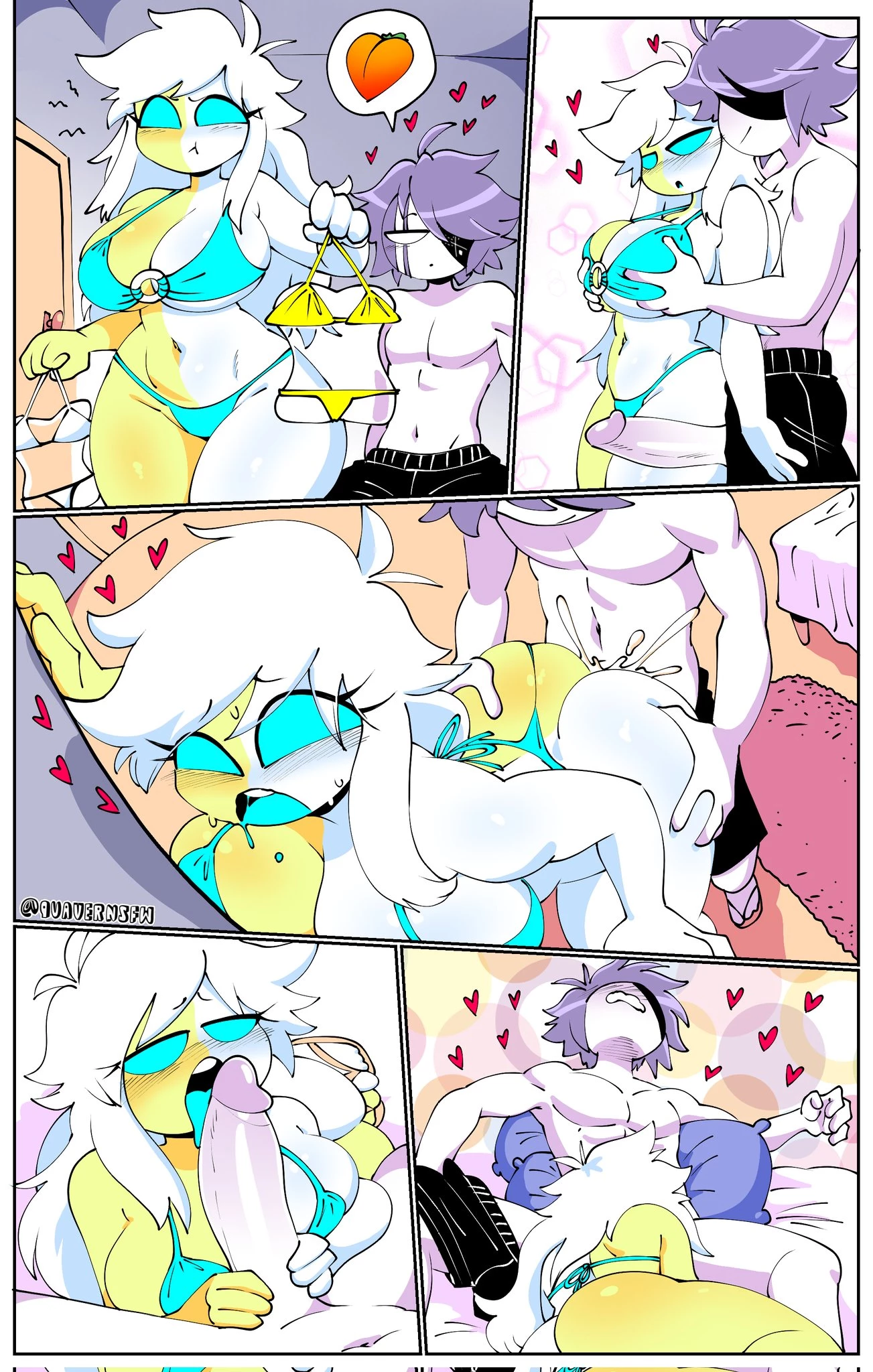Ruv + OC porn comic picture 2