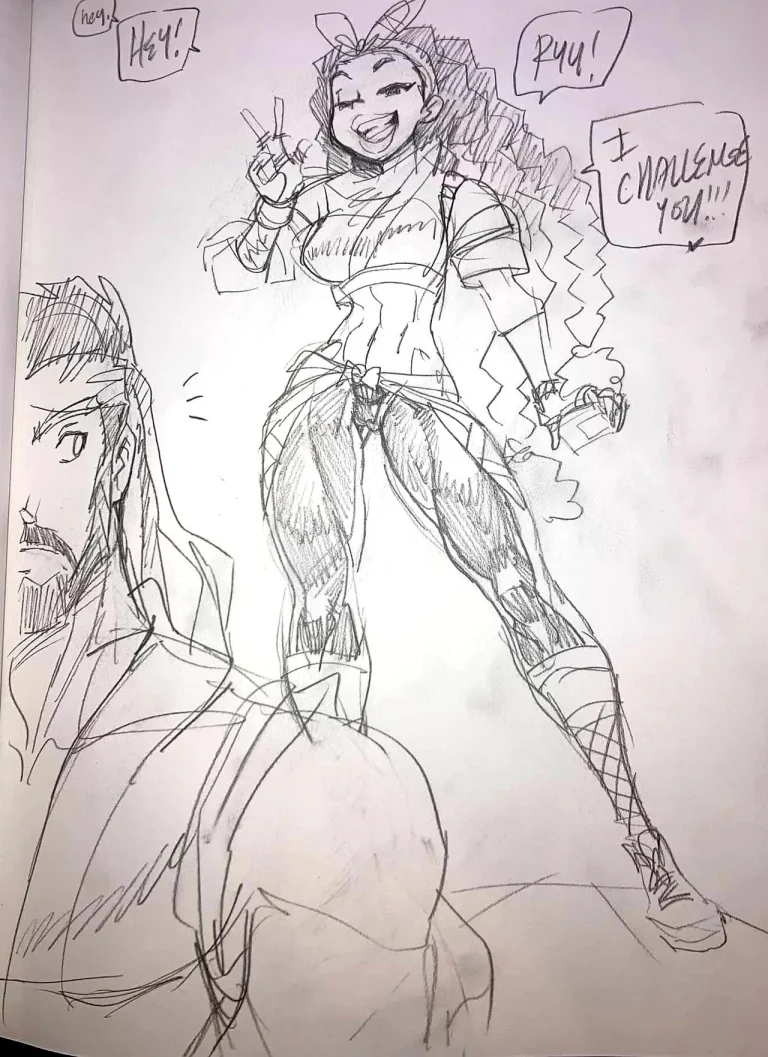 Ryu x Kimberly Goof Of porn comic picture 1