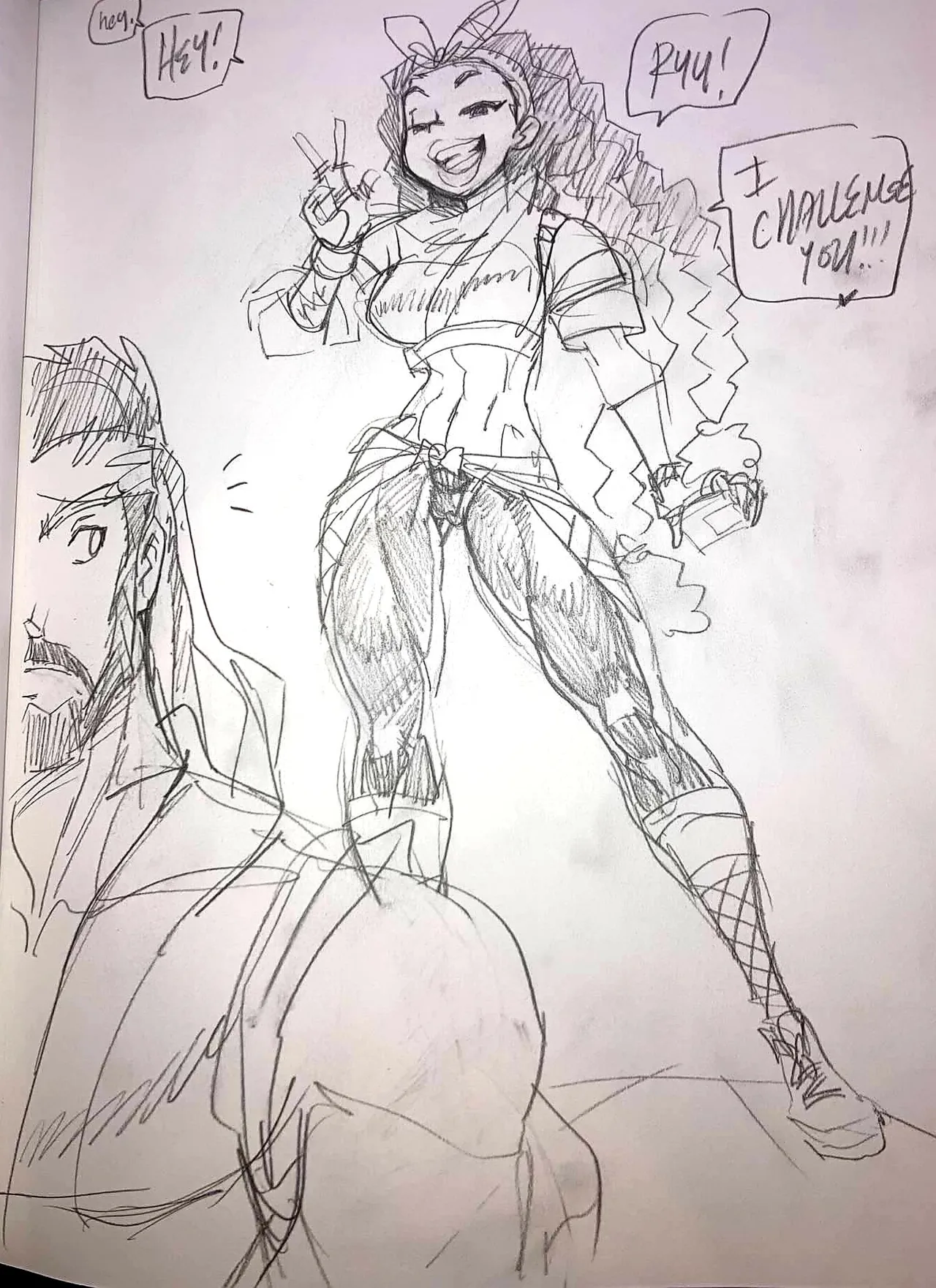 Ryu x Kimberly Goof Of porn comic picture 1