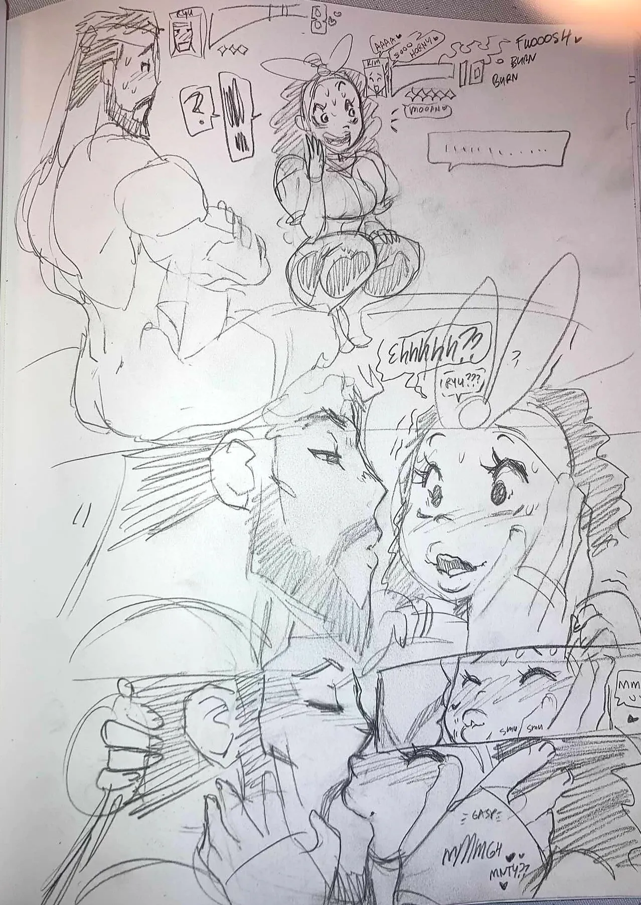 Ryu x Kimberly Goof Of porn comic picture 7